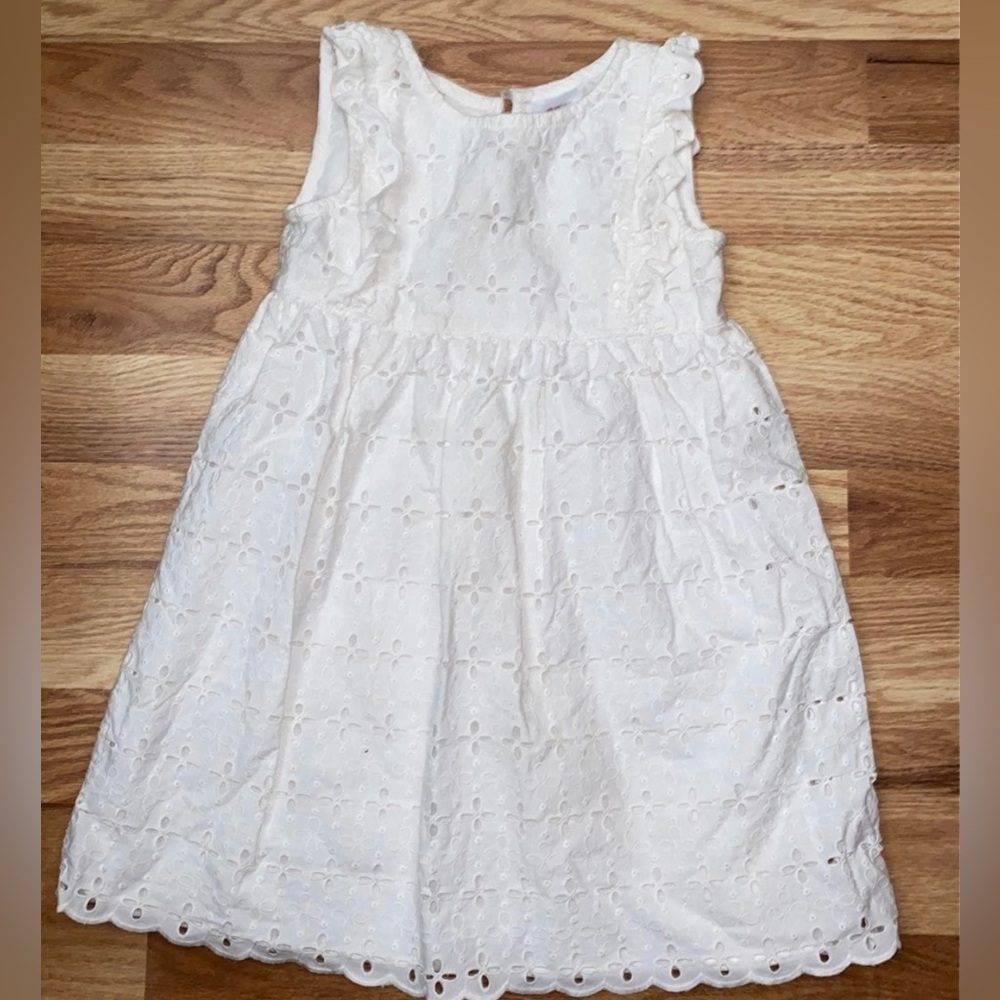 Hanna Andersson 100% cotton lace dress